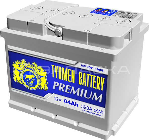 Аккумулятор Tyumen battery 6ст-64R Premium пр