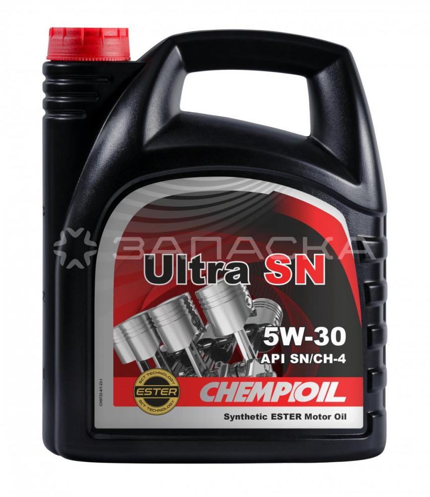 Масло моторное синтетическое CHEMPIOIL Ultra SL 5W30 SN/CH-4, A3/B4 4л 