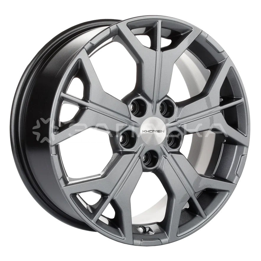 17   Khomen   KHW1715  17 ZV RAV4  7.0*17 5*114.3 ET39 D60.1  GRAY
