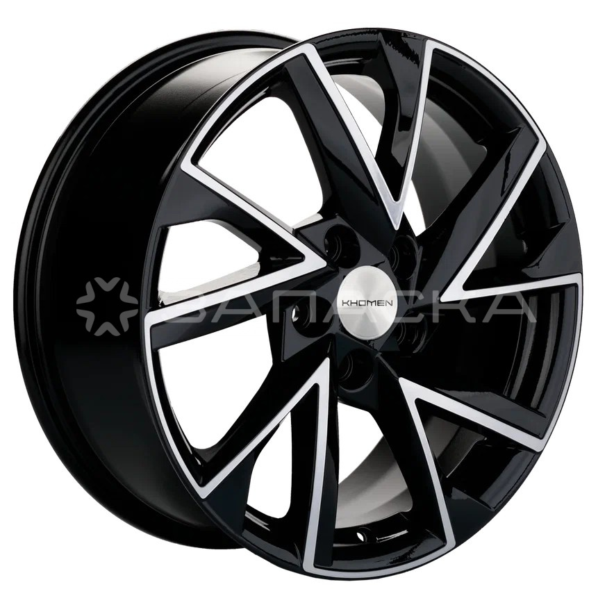 17   Khomen   KHW1714 ZV i40  7.0*17 5*114.3 ET45 D67.1 BLACK-FP