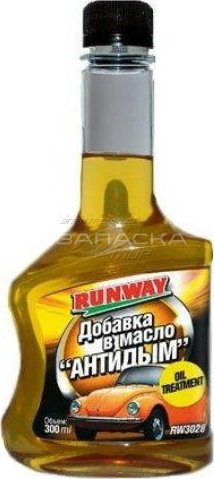 Антидым RW-3028, 300мл, добавка в масло