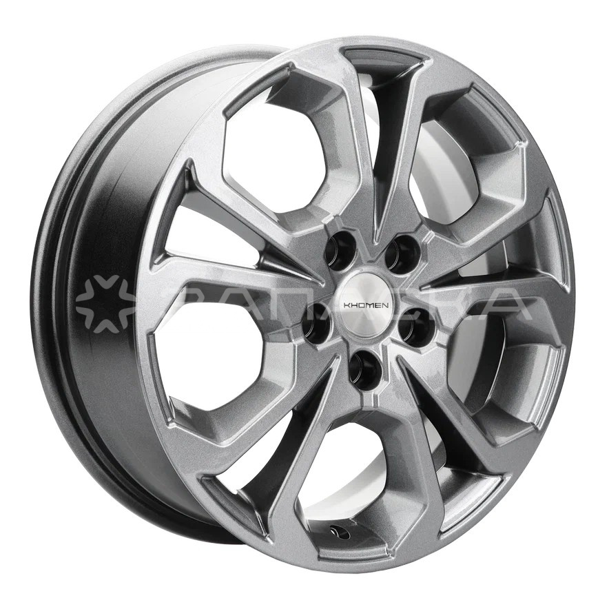 17   Khomen   KHW1711 Arkana/Kaptur   6.5*17 5*114.3 ET50 D66.1  GRAY