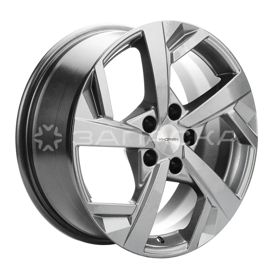 17   Khomen   KHW1712 ZV 17 i40  7.0*17 5*114.3 ET45 D67.1  GRAY