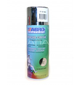 Краска-аэрозоль Хром 29 "ABRO MASTERS" 759-077