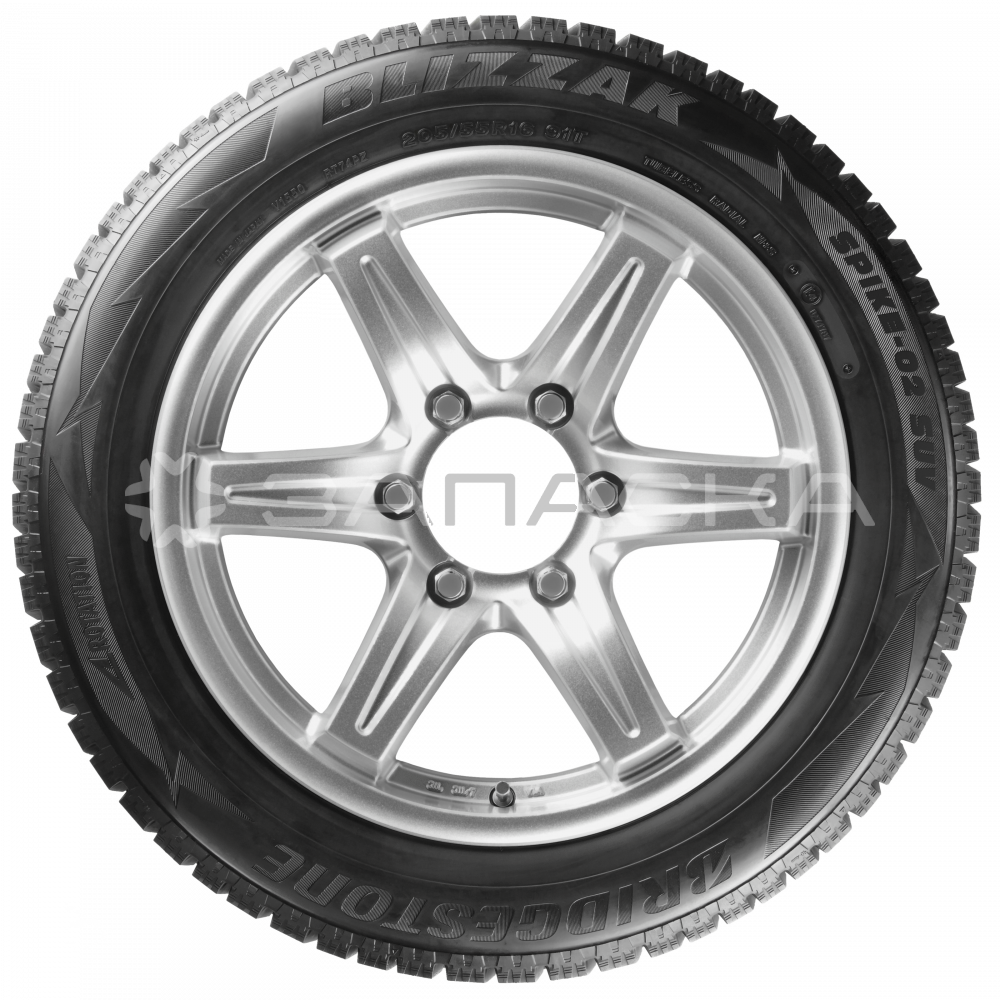 285/50R20    Bridgestone Blizzak Spike-02 SUV  116T XL шип