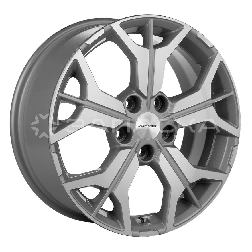17   Khomen   KHW1715  17 ZV Karoq  7.0*17 5*112 ET45 D57.1  F-SILVER-FP