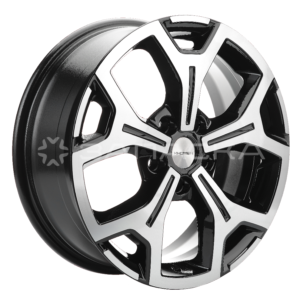 17   Khomen   KHW1710 ZV Ceed  6.5*17 5*114.3 ET50 D67.1 BLACK-FP