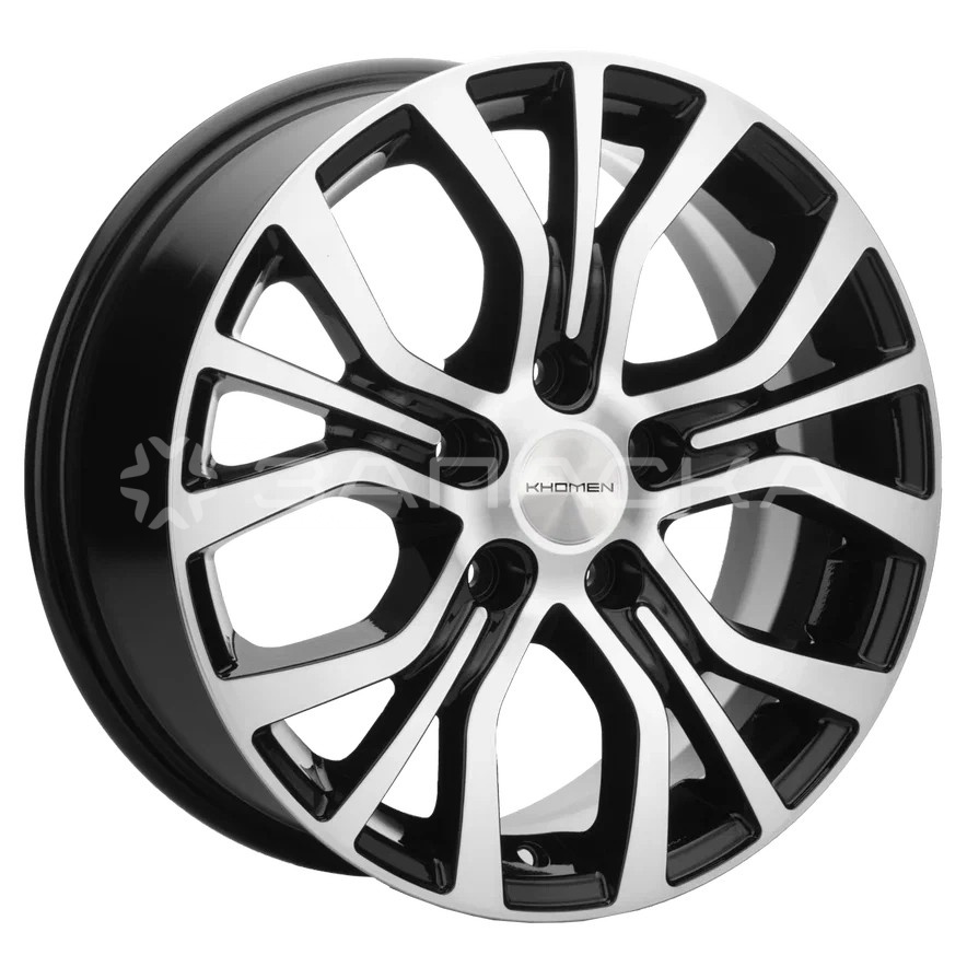 16   Khomen   KHW1608 ZV ix35  6.5*16 5*114.3 ET45 D67.1  BLACK-FP