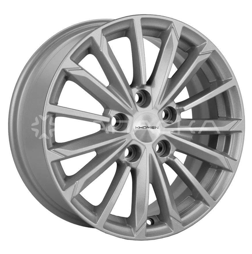 16   Khomen   KHW1611  16 ZV Passat  6.5*16 5*112 ET41 D57.1  F-SILVER