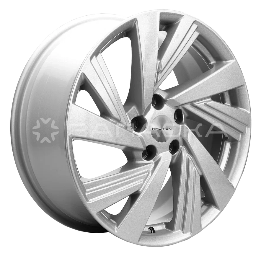 18   Khomen   KHW1801 ZV 18 Ceed/Soul  7.5*18 5*114.3 ET55 D67.1  F-SILVER