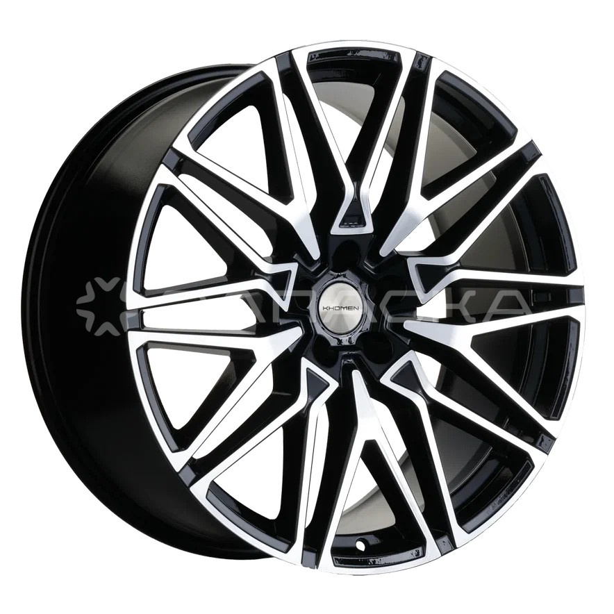 21   Khomen   KHW2103 X5/X6/X7  10.5*21 5*112 ET43 D66.6  BLACK-FP