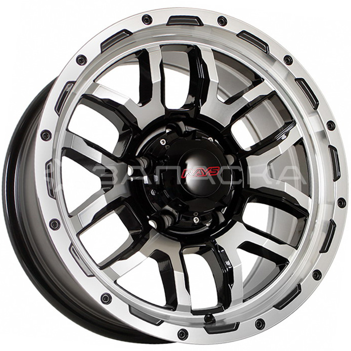 16    Sakura Wheels     D9553  7.0*16 5*139.7 ET-5 D108.1  R-B-P