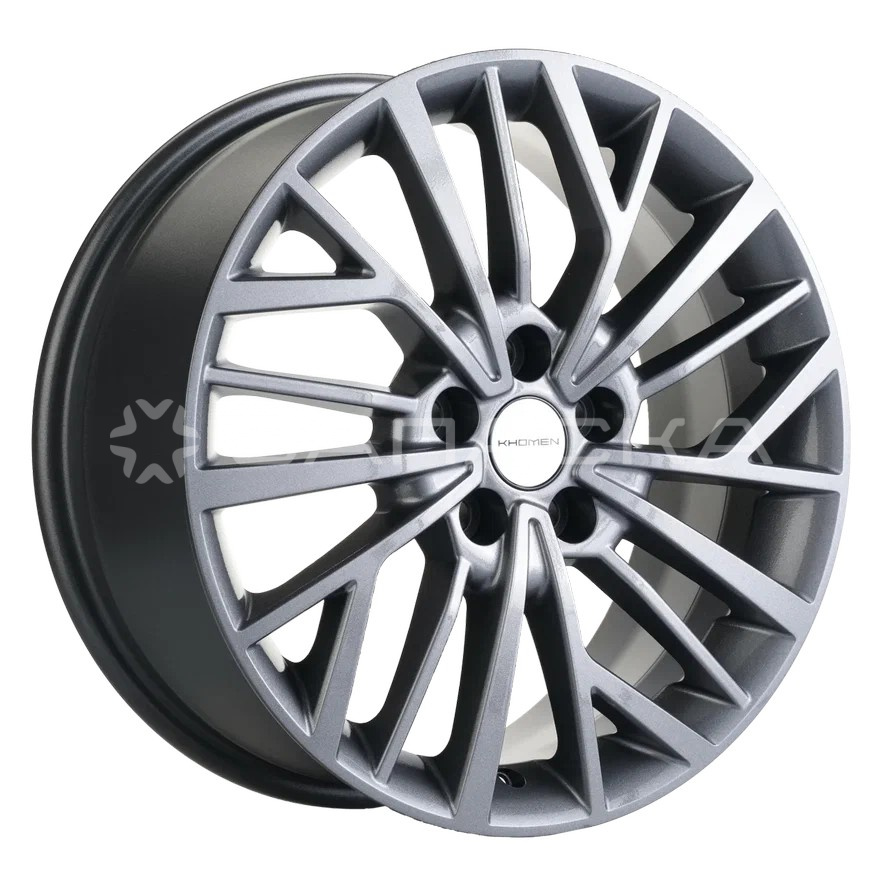 17   Khomen   KHW1717  17 ZV Sportage  7.00*17 5*114.3 ET48.5 D67.1  GRAY