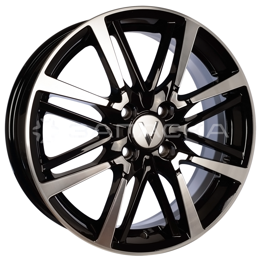 16   Вектор   B215  6*16 4*100 ET41 D60.1  Алмаз черный