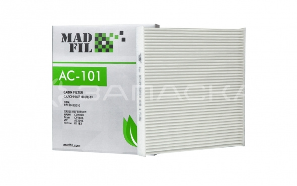 Фильтр салонный AC-101 MADFIL