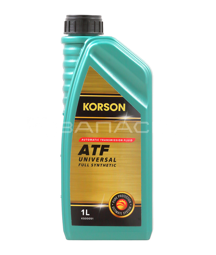 Масло трансмиссионное KORSON UNIVERSAL ATF FULL SYNTHETIC 1л