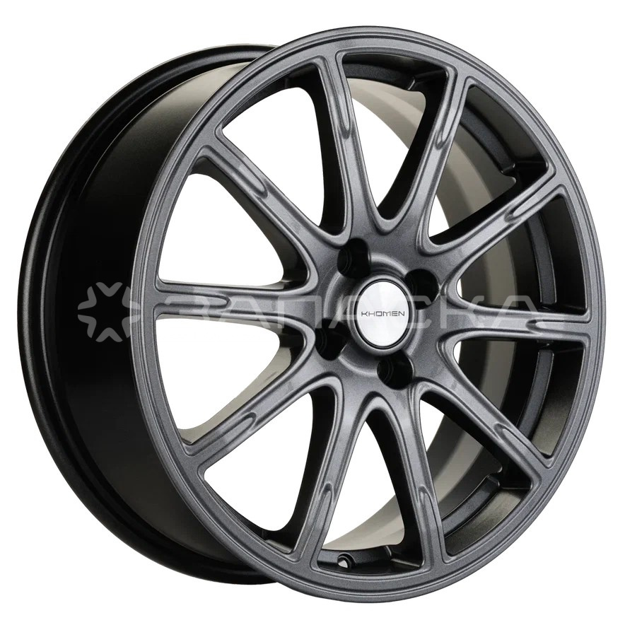 17   Khomen   KHW1707 Lada Vesta Cross  6.5*17 4*100 ET43 D60.1  GRAY