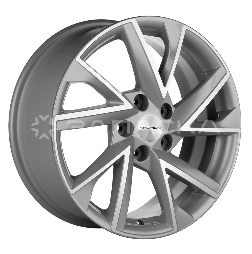 17   Khomen   KHW1714  17 ZV Qashqai  7.0*17 5*114.3 ET40 D66.1  F-SILVER-FP