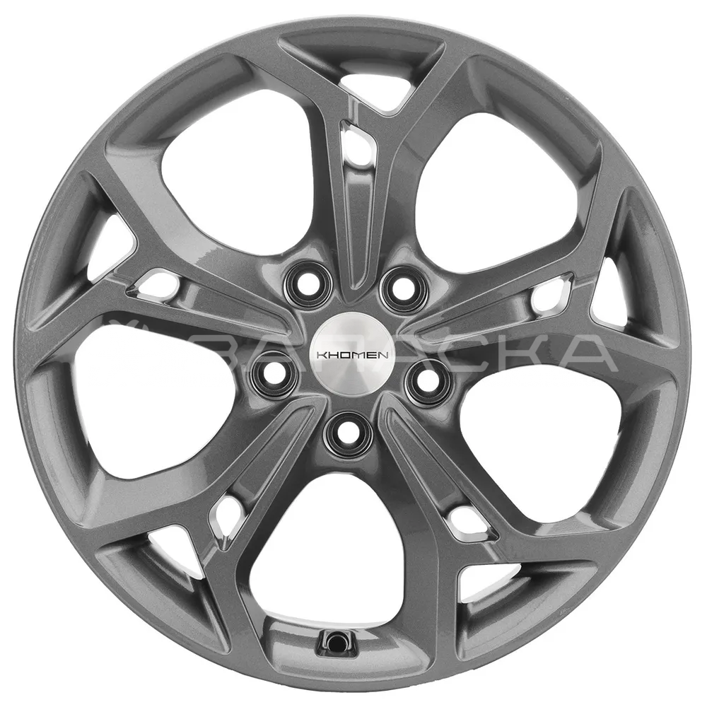 17   Khomen   KHW1702 ZV 17 RAV4  7.0*17 5*114.3 ET39 D60.1  G-SILVER