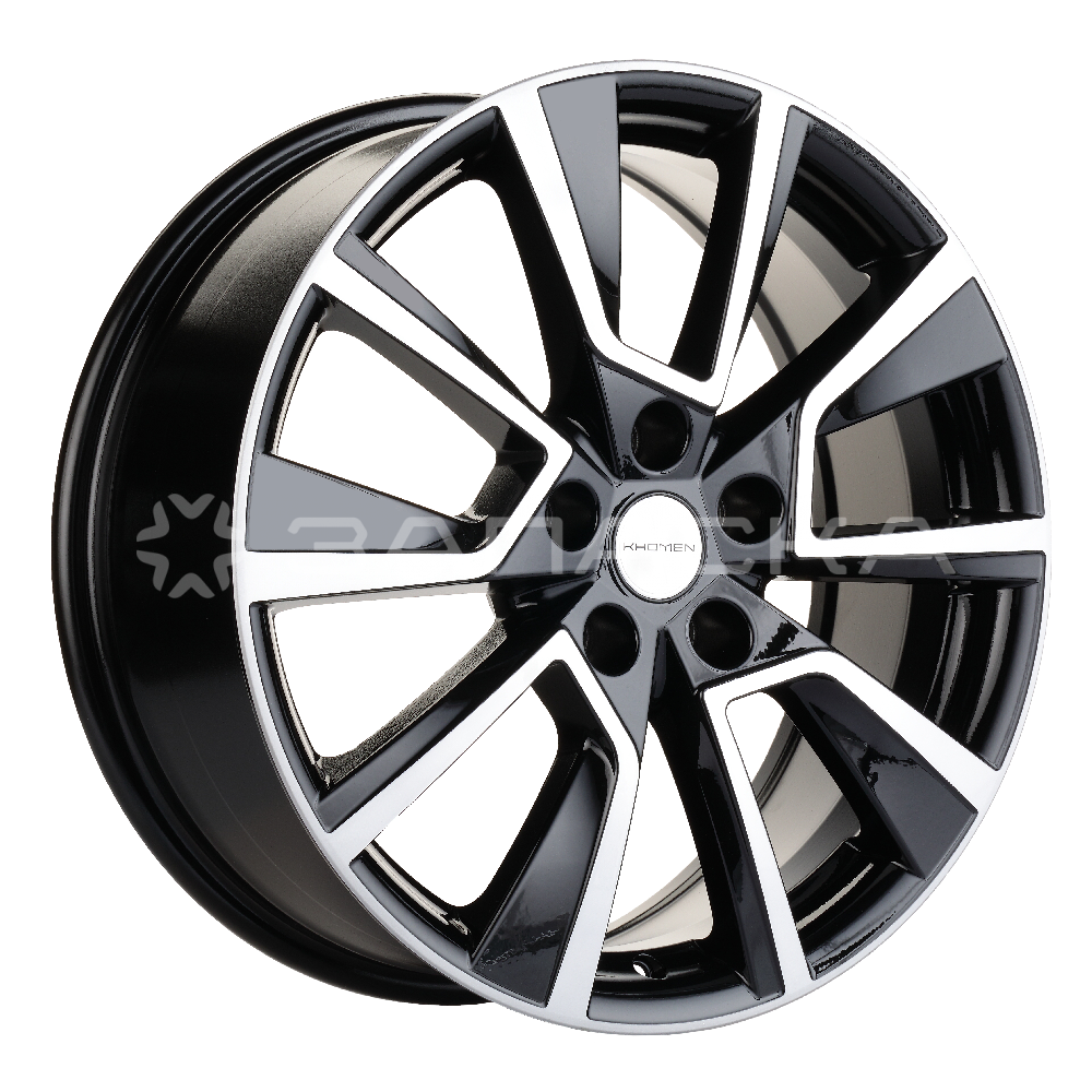 18   Khomen   KHW1802 ZV Lifan x70  7.0*18 5*114.3 ET35 D60.1  BLACK-FP