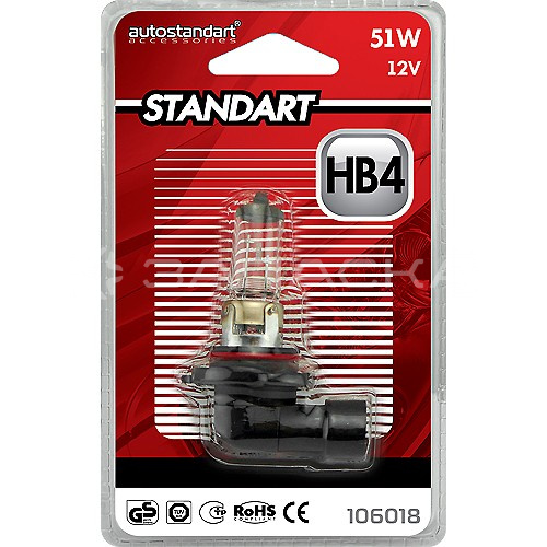 Автолампа НВ4,12V,55W, P22d (9006) 106018