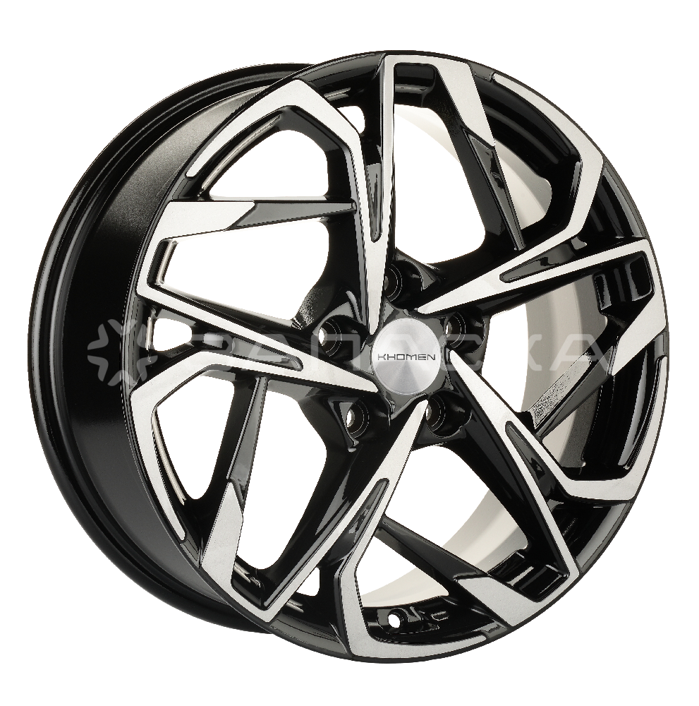 17   Khomen   KHW1716 Sonata  7.0*17 5*114.3 ET48 D67.1 BLACK-FP