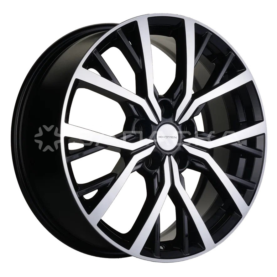 18   Khomen   KHW1806 EXEED TXL  7.0*18 5*108 ET36 D65.1  BLACK-FP