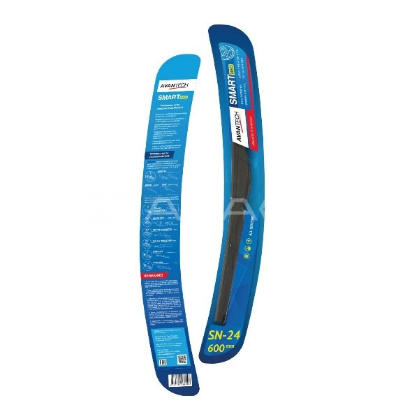 Щетка стеклоочистителя бескаркасная Avantech Smart NEO 600мм SN-24