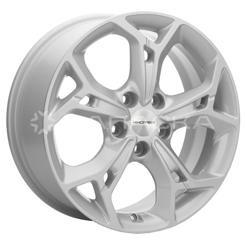 17   Khomen   KHW1702 ZV 17 X-trail  7.00*17 5*114.3 ET45 D66.1  F-SILVER