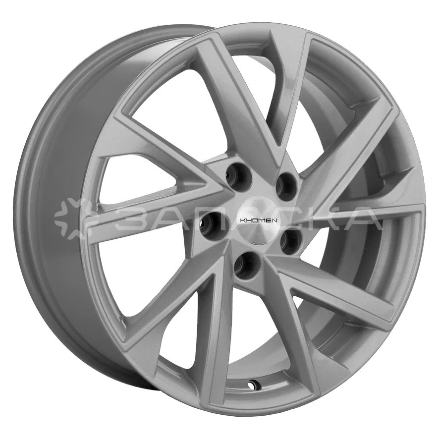 17   Khomen   KHW1714  17 ZV Sportage  7.0*17 5*114.3 ET48.5 D67.1  F-SILVER