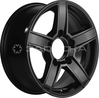 16   Khomen   KHW1614 Lada Niva 4x4  6.5*16 5*139.7 ET40 D98.5  BLACK    Уценка