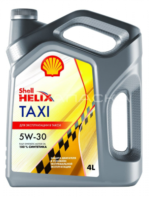Масло моторное синтетическое SHELL Helix Taxi 5W-30 4л