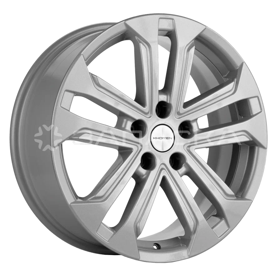 18   Khomen   KHW1803  18   ZV Karoq  7.0*18 5*112 ET45 D57.1  F-SILVER-FP