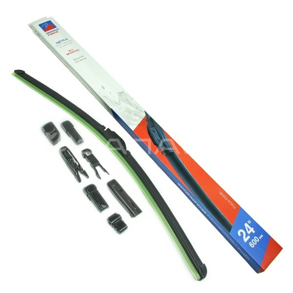 Щетка стеклоочистителя бескаркасная Double Force 600 мм (24")