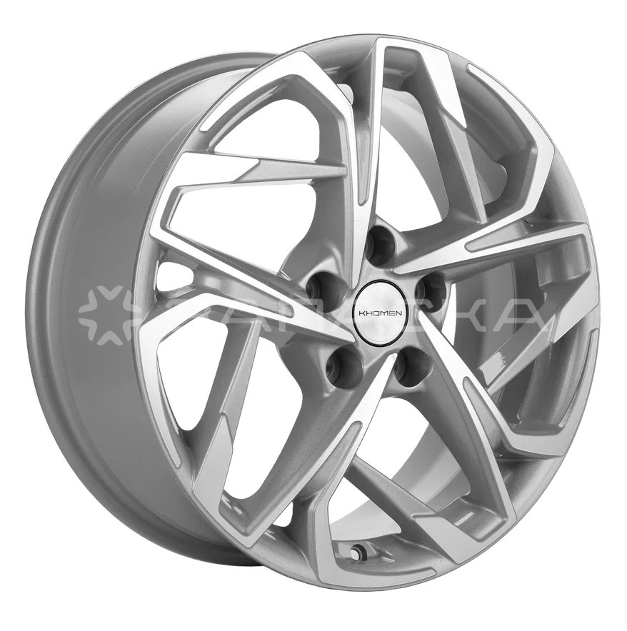 17   Khomen   KHW1716  17 ZV Octavia  7.0*17 5*112 ET49 D57.1  F-SILVER-FP