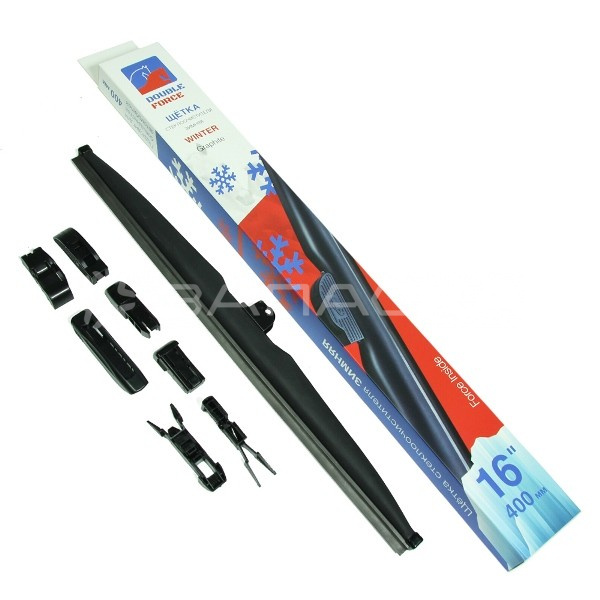 Щетка стеклоочистителя зимняя Double Force 400 мм (16")