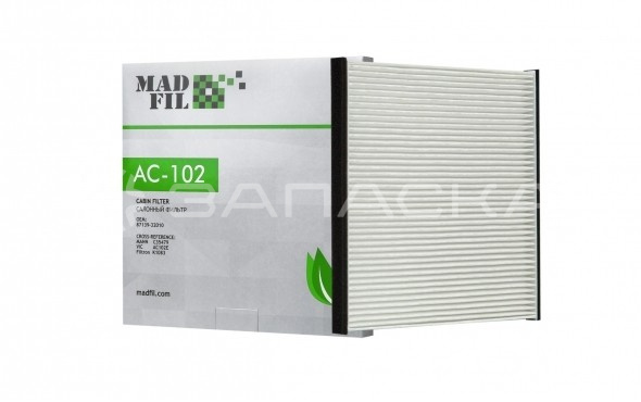 Фильтр салонный AC-102 MADFIL