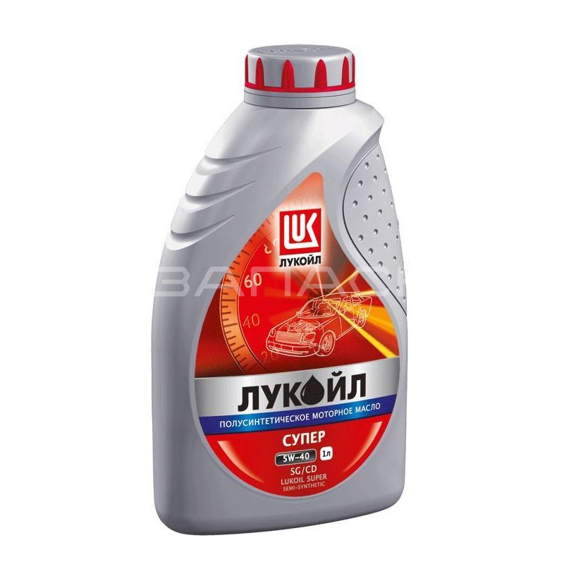 Масло моторное полусинтетическое Лукойл Супер 5W40  SG/CD 1л [М]