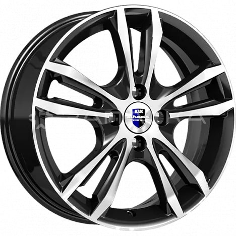 16   КиК   Samara  6.0*16 4*100 ET40 D67.1  алмаз черный