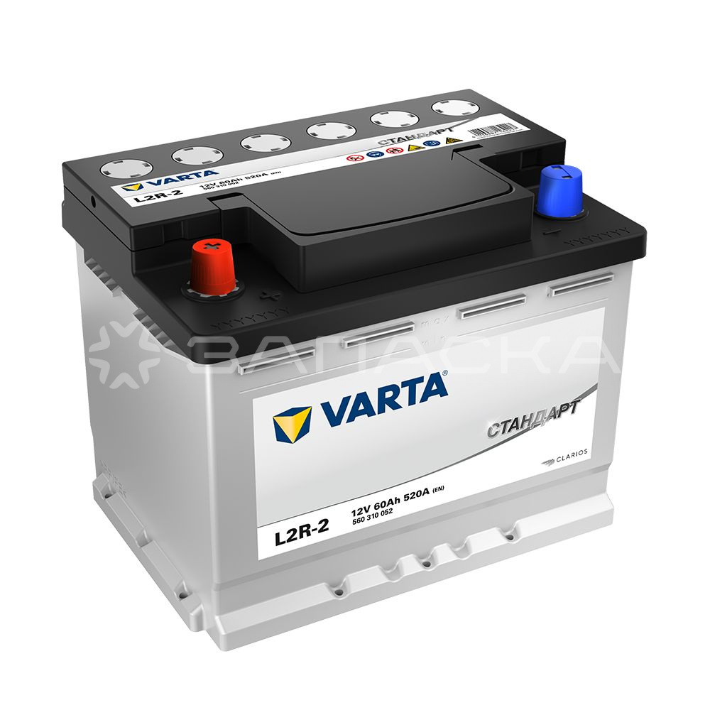 Аккумулятор автомобильный Varta Стандарт 60.1Ah прямая полярность