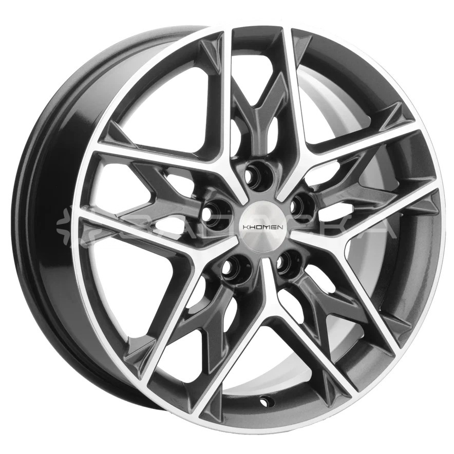 17   Khomen   KHW1709 ZV 17 CX-5/Seltos  7.0*17 5*114.3 ET50 D67.1  GRAY-FP