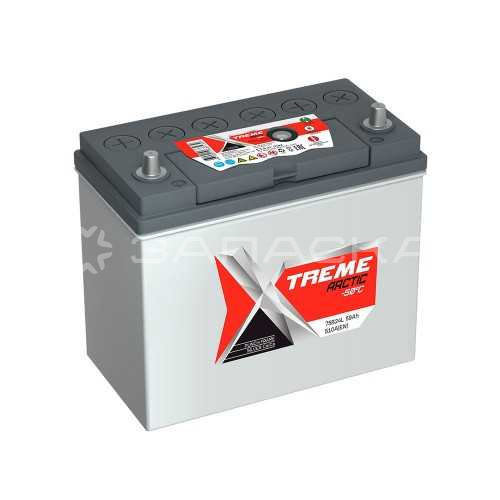 Аккумулятор автомобильный Xtreme Arctic Red 70Ah 90D23L обратная полярность 
