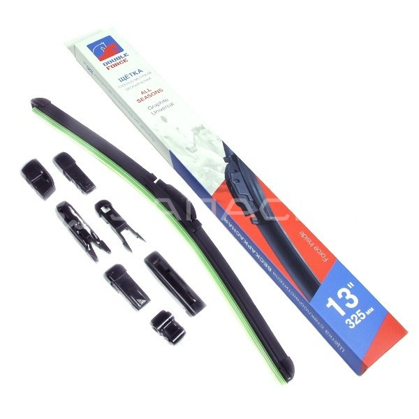 Щетка стеклоочистителя бескаркасная Double Force 325 мм (13")