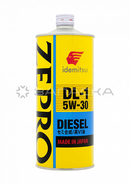 Масло моторное полусинтетическое IDEMITSU ZEPRO DIESEL DL-1 5W30 (1л)