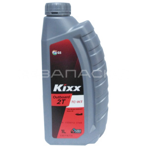 Масло моторное Kixx Outboard 2T для двухтактных лодочных моторов1л [М]