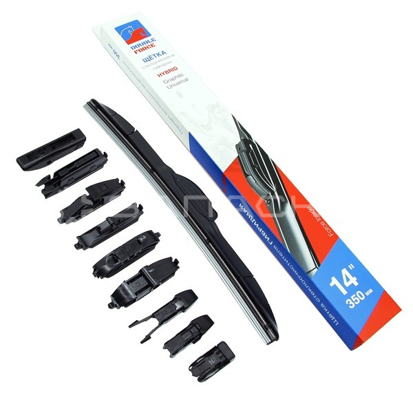 Щетка стеклоочистителя гибридная Double Force 350 мм (14")