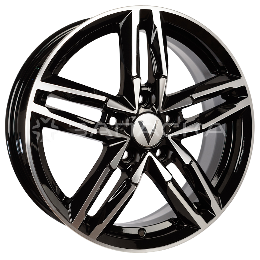 16    Вектор    K184 Sayan  6.0*16 5*114.3 ET43 D67.1  Алмаз черный