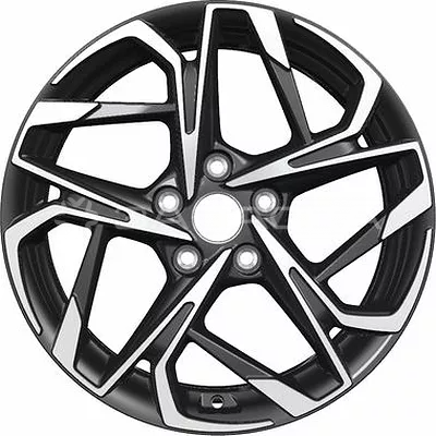 17   Khomen   KHW1716 Sonata  7.0*17 5*114.3 ET48 D67.1 BLACK-FP
