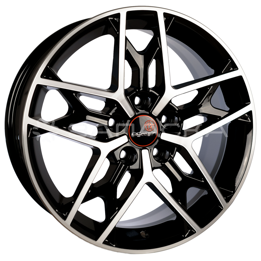 17    Вектор    R188 A 17 Mazda6  7.5*17 5*114.3 ET50 D67.1  Алмаз черный