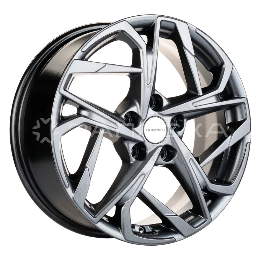 17   Khomen   KHW1716 ZV Kodiaq/Tiguan  7.0*17  5*112 ET40 D57.1 GRAY-FP